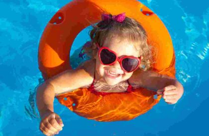 Swimming Champion in the making Swimming Champion in the making